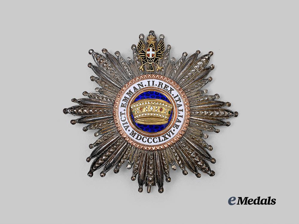 italy,_kingdom._an_order_of_the_crown,_grand_cross_set_in_gold,_by_cravanzola_e_medals__e_u25065_11