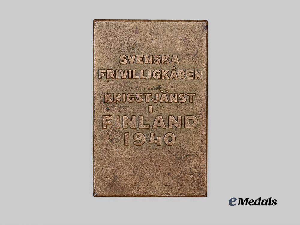 sweden,_kingdom._a_volunteer_corps_for_finland_service_commemorative_plaque1940_e_medals__e_u25069_3