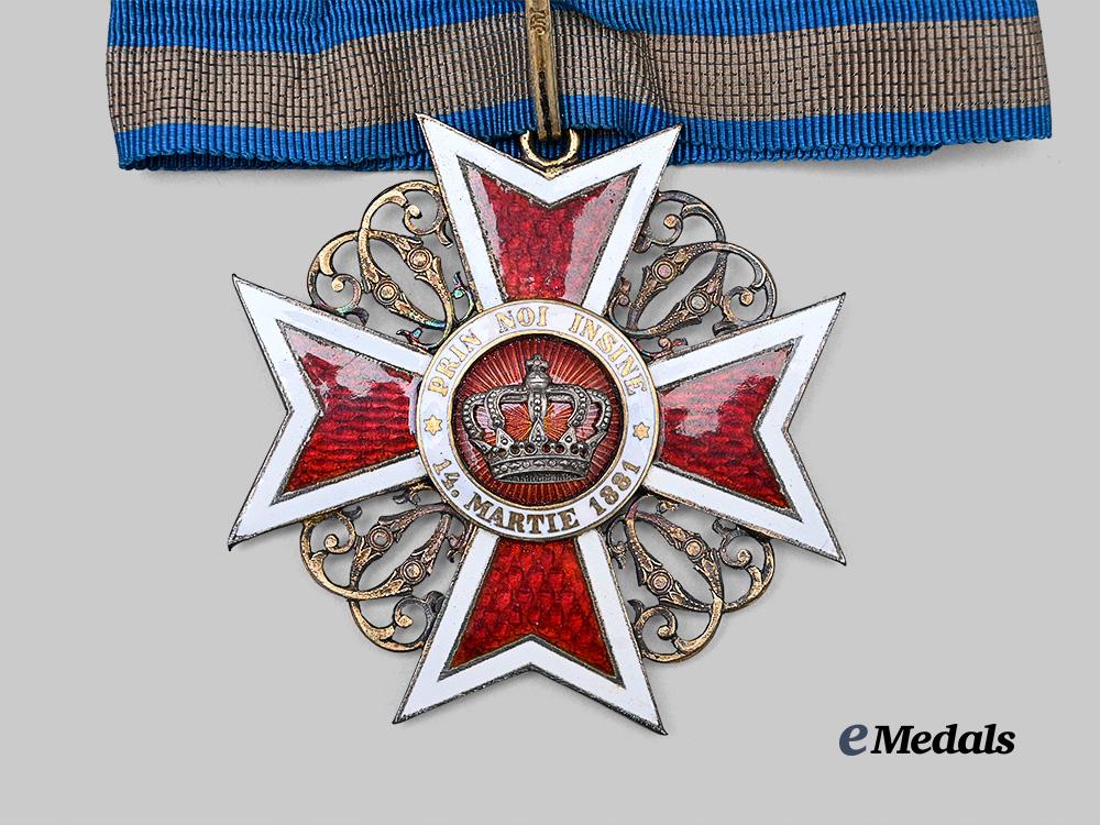 romania,_kingdom._an_order_of_the_crown,_commander,_by_j_r_f_to_romanian_diplomat_george_stoicescue,_stationed_in_japan,1930s_e_medals__e_u25075_7