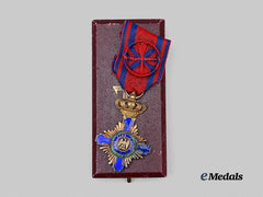 Romania, Kingdom. An Order of the Star of Romania, Officer’s Cross to Romanian Diplomat George Stoicescue, Stationed in Japan, 1930s