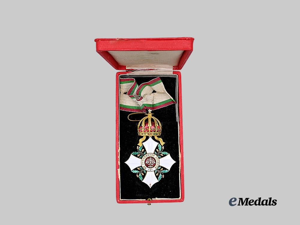 bulgaria,_kingdom._an_order_of_civil_merit,_i_i_i_class_in_case_to_romanian_diplomat_george_stoicescue,_stationed_in_japan,1930s_e_medals__e_u25079_3