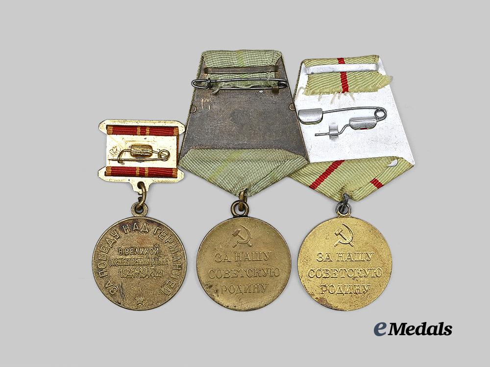 russia,_soviet_union._a_lot_of_three_second_war_medals_e_medals__e_u25084_4