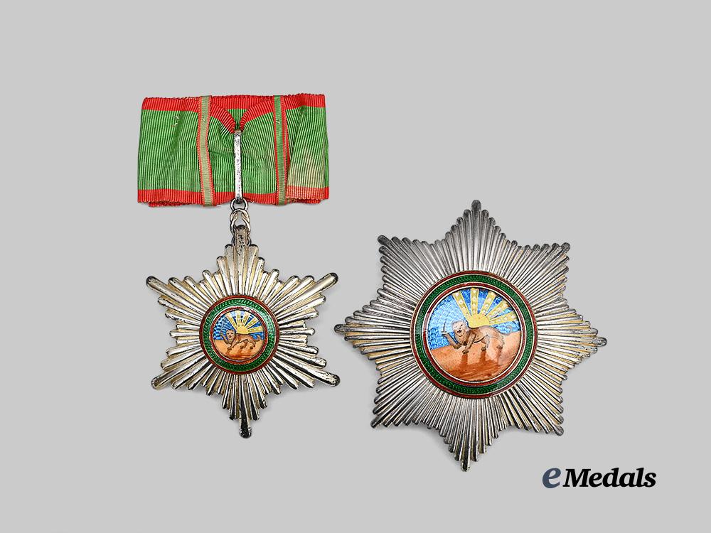 persia,_pahlavi_dynasty._an_order_of_homayoun,_i_i_class_set,_by_bertrand,_c.1950_e_medals__e_u25100_2