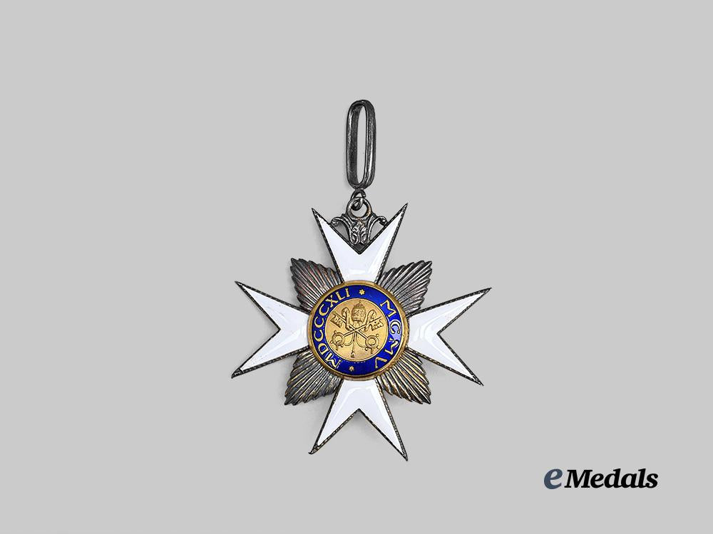 vatican,_papal_states._an_order_of_st._sylvester,_grand_cross,_c.1930_e_medals__e_u25104_5