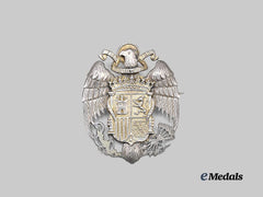 Spain, Spanish State. A St. John’s Eagle Badge