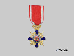 Romania, Kingdom. An Order of the Star, Knight’s Cross with Swords, German Made, c.1941