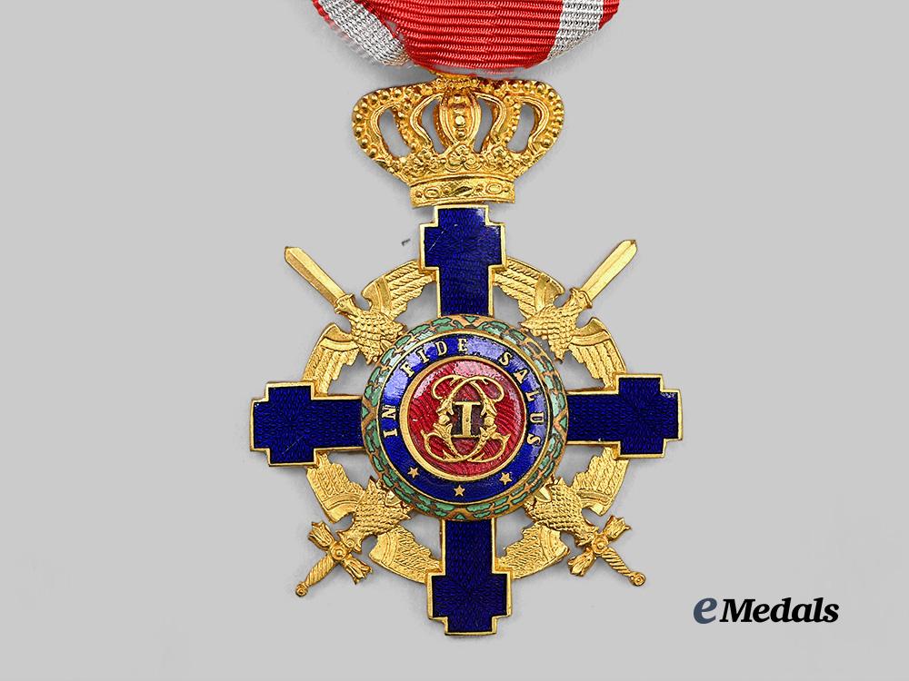 romania,_kingdom._an_order_of_the_star,_knight’s_cross_with_swords,_german_made,_c.1941_e_medals__e_u25114_3