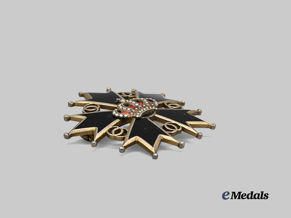 romania,_kingdom._a7_year_service_badge_of_the_mounted_guard_regiment,_german_made_e_medals__e_u25115_3