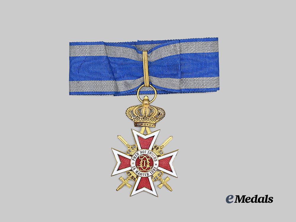romania,_kingdom._an_order_of_the_crown,_commander's_cross_with_swords,_c.1940_e_medals__e_u25117_2