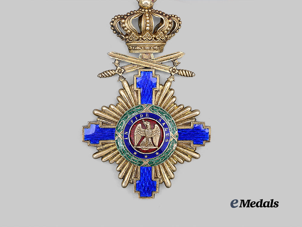 romania,_kingdom._an_order_of_the_romanian_star,_commander_with_swords_e_medals__e_u25119_4