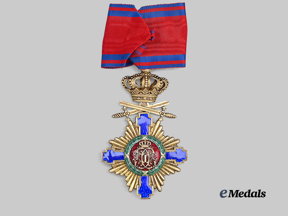 romania,_kingdom._an_order_of_the_romanian_star,_commander_with_swords_e_medals__e_u25119_5