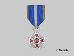 Romania, Kingdom. An Order of the Crown of Romania, Fifth Class with Swords