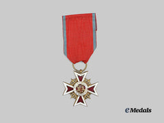Romania, Kingdom. An Order of the Crown, Civil Division, Officer's Cross, c.1941