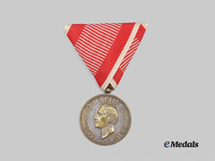 Yugoslavia, Kingdom. A Royal Household Medal of King Alexander I
