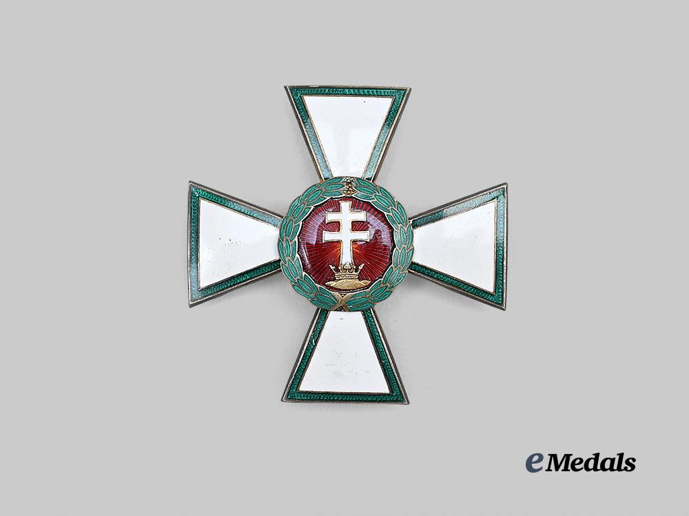 hungary,_regency._an_order_of_merit,_officer’s_cross,_c.1935_e_medals__e_u25148_2