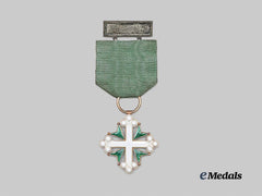 Italy, Kingdom. An Order of St. Maurice & St. Lazarus, Knight in Gold by Cravanzola