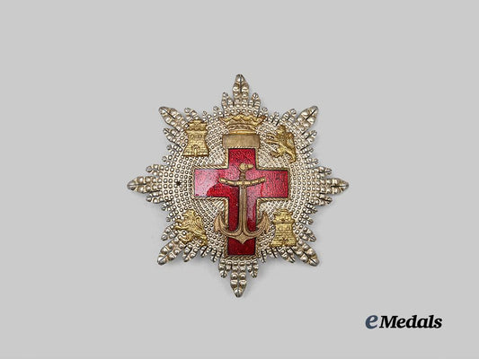 spain,_spanish_state._an_order_of_naval_merit,_i_i_i_class_breast_star(_red_distinction)_e_medals__e_u25182_2