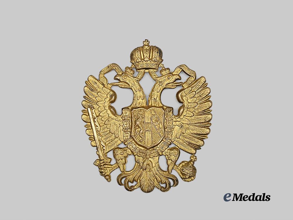 austria,_imperial._an_austro-_hungarian_infantry_officer’s_shako_plate,_c.1910_e_medals__e_u25191_2