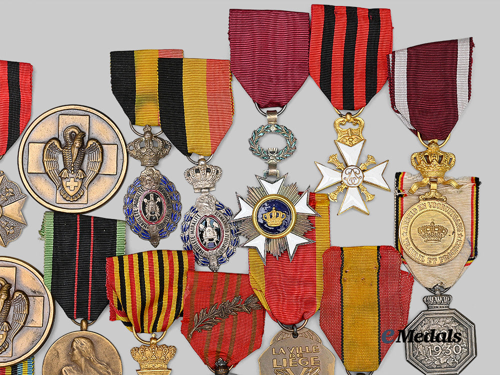 belgium,_kingdom._a_large_lot_of_nineteen_belgian_medals_and_decorations_e_medals__e_u25206_4