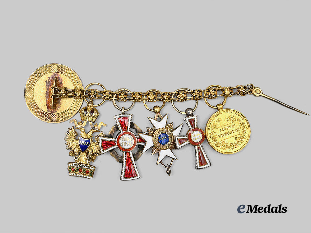 austria,_imperial._a_miniature_chain_with_five_decorations_e_medals__e_u25208_4