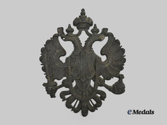 Russia, Imperial. A Large Russian Empire Royal Coat-of-Arms Plaque, c.1900