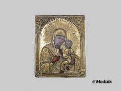 Russia, Imperial. A Mid 20th Century Religious Icon