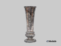 Austria, Imperial. A 1912 Christian German Gymnastics Association Dedicated Wedding Goblet
