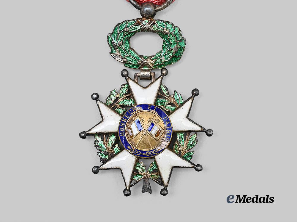 france,_fourth_republic._an_order_of_the_legion_of_honour,_knight_with_case_e_medals__e_u25249_7