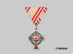 Austria, Imperial. A Red Cross Honour Decoration, II Class Cross