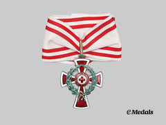 Austria, Imperial. A Red Cross Honour Decoration, I Class with War Decoration