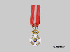 Italy, Kingdom. An Order of the Crown, Miniature in Gold