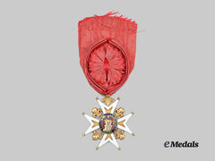 France, Kingdom. An Order of St. Louis, Officer in Gold, c. 1800