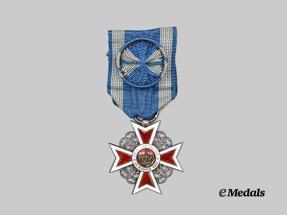 romania,_kingdom._an_order_of_the_crown,_i_v_class_officer_e_medals__e_u25327_2