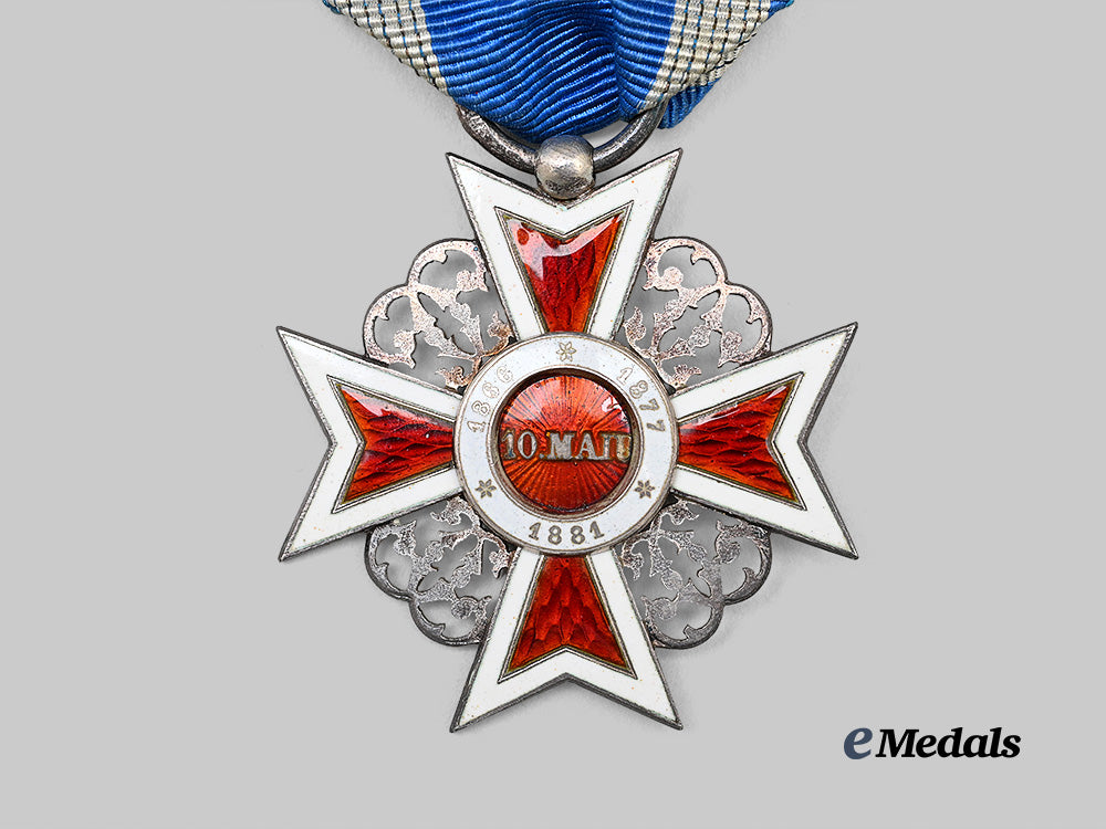 romania,_kingdom._an_order_of_the_crown,_i_v_class_officer_e_medals__e_u25327_5