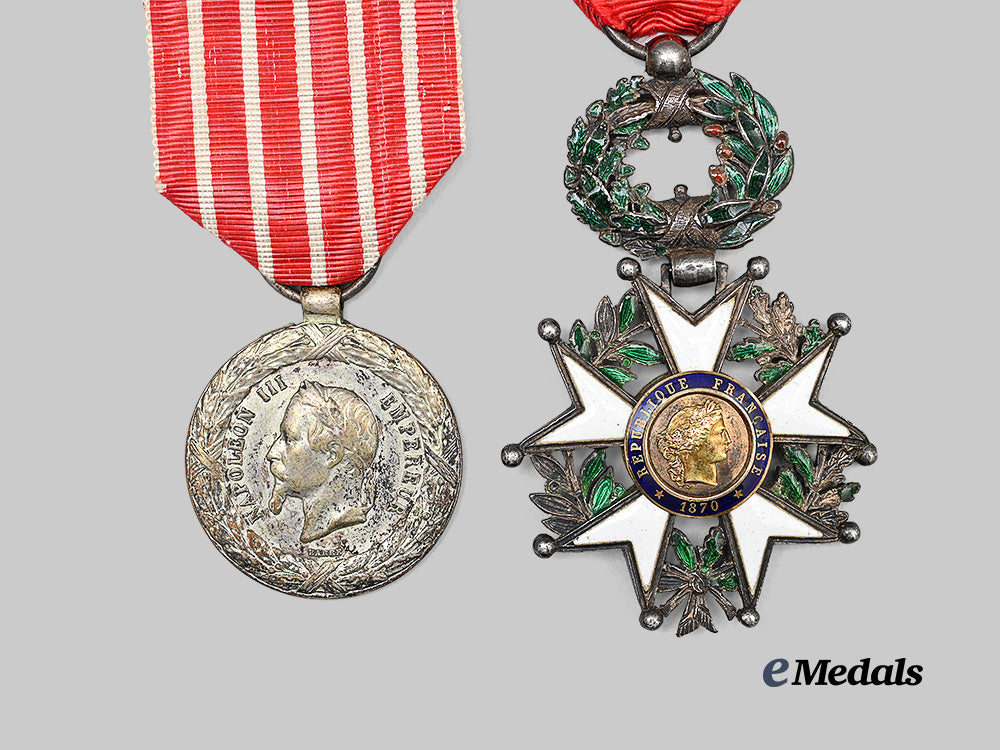 france,_third_republic._a_legion_of_honour,_knight_and_a_medal_of_the1859_italian_campaign_e_medals__e_u25328_3