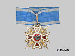 Romania, Kingdom. An Order of the Crown, Commander with Swords. c.1916