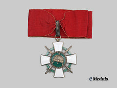 Hungary, Kingdom. An Order Of The Holy Crown, Third Class Commander, Military Division, 1942
