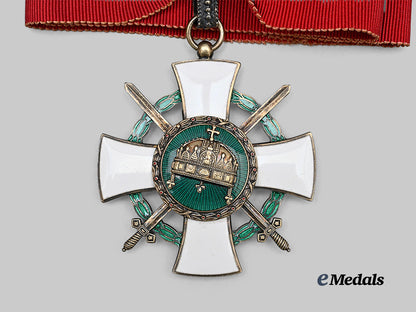 hungary,_kingdom._an_order_of_the_holy_crown,_third_class_commander,_military_division,1942_e_medals__e_u25341_3