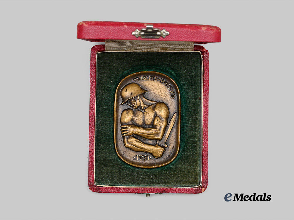 hungary,_kingdom._a1931_army_sports_week_plaque_in_case_e_medals__e_u25351_3