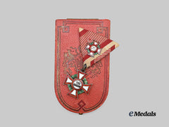 Austria, Imperial. A Military Merit Cross, III Class with Small I Class with War Decoration, by Rothe, c.1900