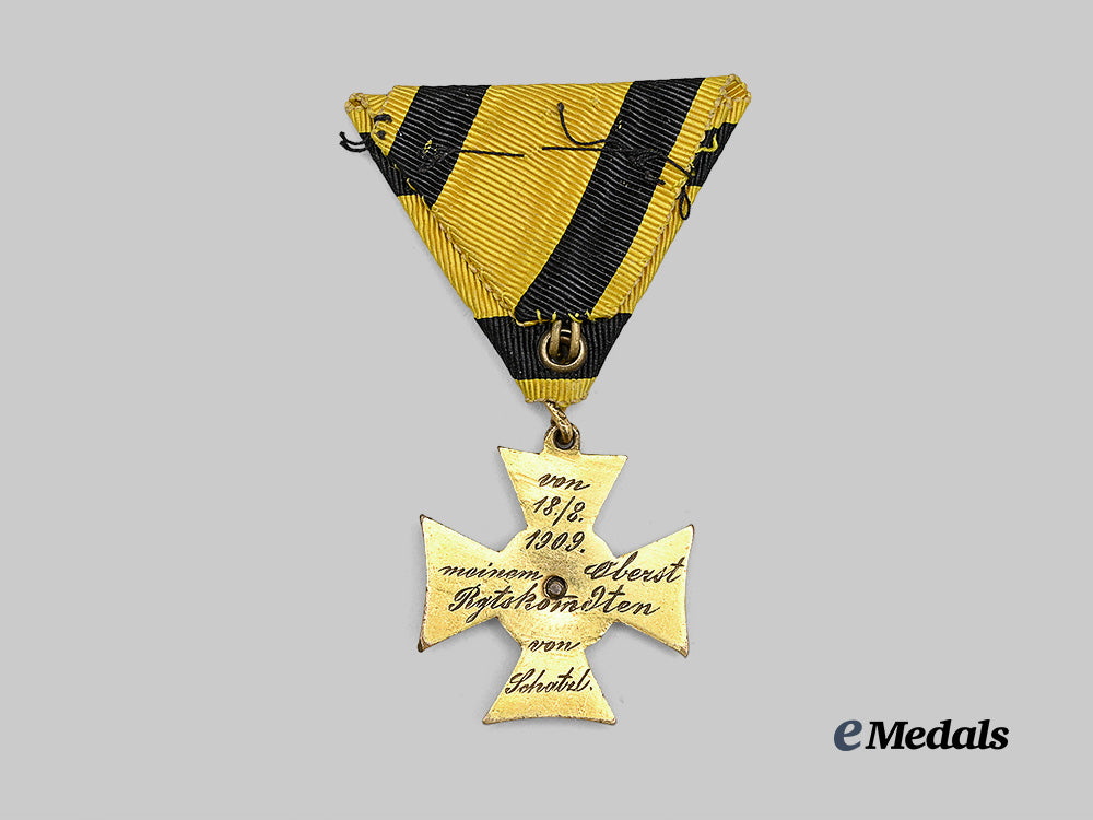 austria,_imperial._a_dedicated_long_service_decoration,_i_i_i_class_for25_years_service,1909_e_medals__e_u25375_4