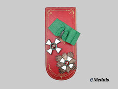 Hungary, Kingdom. An Order of Merit, Second Class Commander's Set, c. 1935