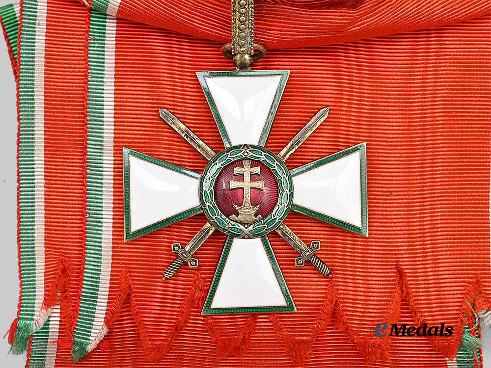 hungary,_kingdom._a_royal_hungarian_order_of_merit,_grand_cross_set_with_swords,_to_generaloberst_johannes_friessner,1944_e_medals__e_u25381_4