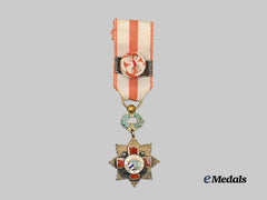 Cuba, Republic. An Order of Honour and Merit of the Cuban Red Cross, Miniature III Class Commander