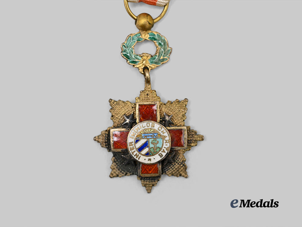 cuba,_republic._an_order_of_honour_and_merit_of_the_cuban_red_cross,_miniature_i_i_i_class_commander_e_medals__e_u25414_4