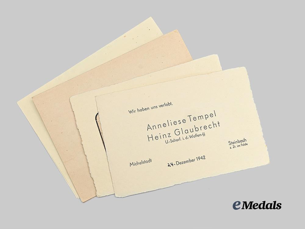 germany,_s_s._a_waffen-_s_s_war_merit_cross_award_document_to_unterscharführer_heinz_glaubrecht,_with_documents_e_medals__g25234_2