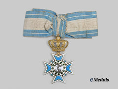 Bavaria, Kingdom. A Theresia Order In Gold, With Brilliants, By Eduard Quellhorst, C.1880