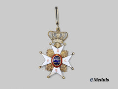 Limburg-Styrum, County. A Rare Order Of The Four Emperors, Commander Cross In Gold, Published Example from the Karsten Klingbeil Collection