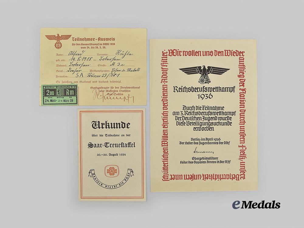 germany,_heer._a_mixed_lot_of_award_documents_and_correspondence_to_gefreiter_alfred_rühle,_tank_destruction_badge_recipient_e_medals__g51627_24