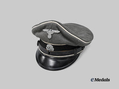 Germany, Ss. A Waffen-Ss Em/Nco’s Visor Cap, Owner-Attributed Example